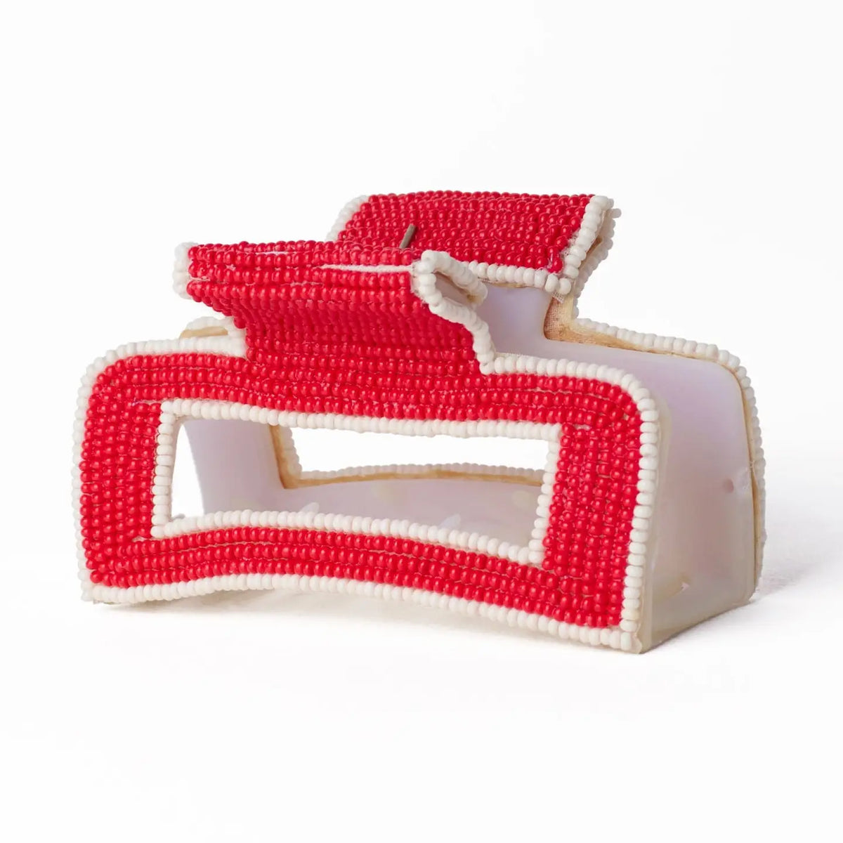Lola Hair Claw Clip Red