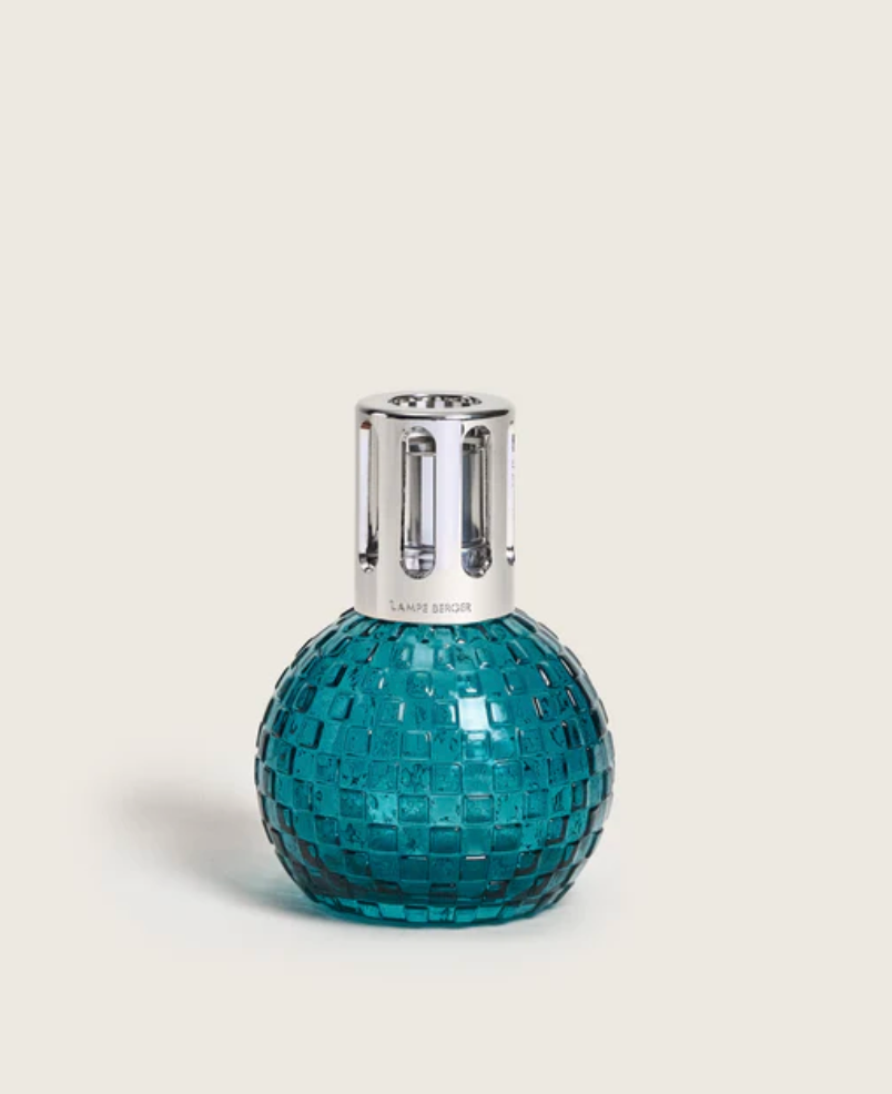 Disco Teal Fragrance Lamp Gift Set with Ocean Breeze
