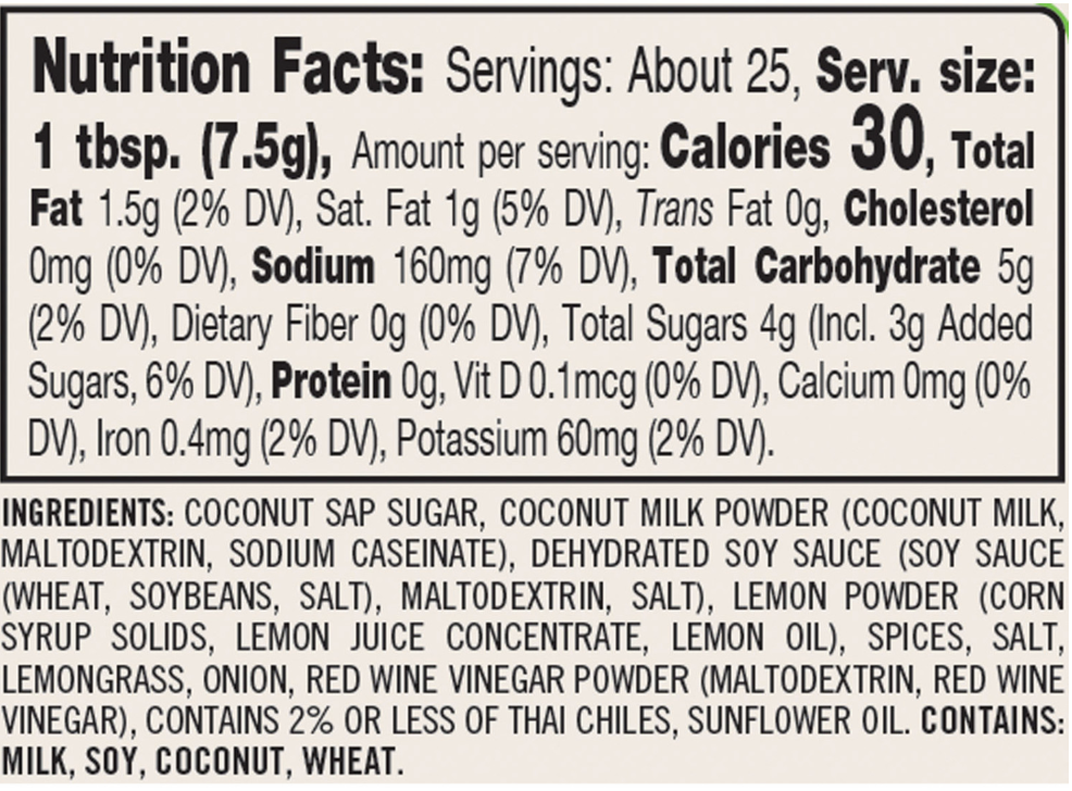 Effortless Thai Peanut Sauce Mix