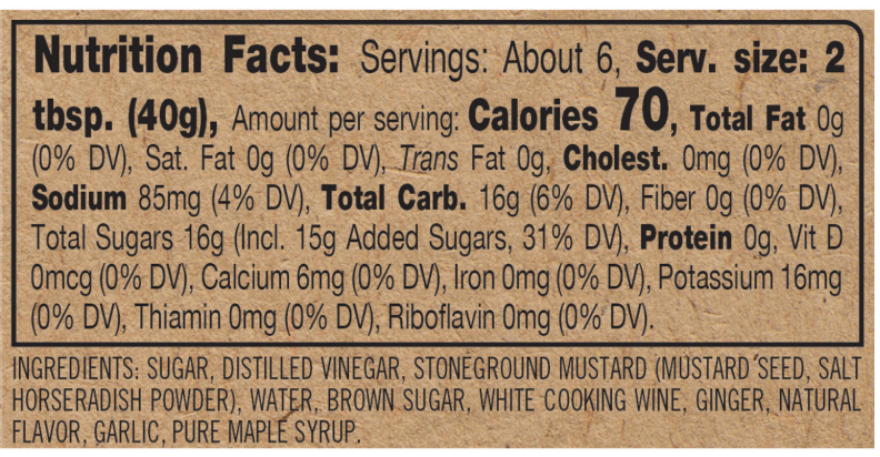 Sweet + Smokey Mustard Dip