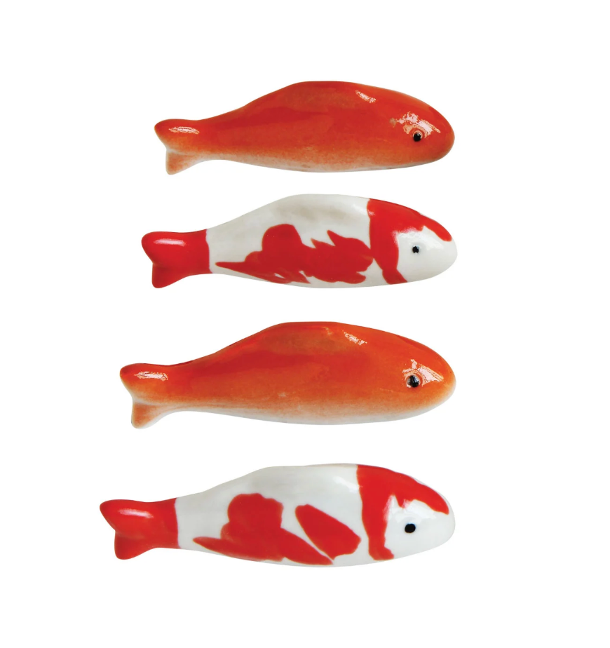 Small Stoneware Floating Fish