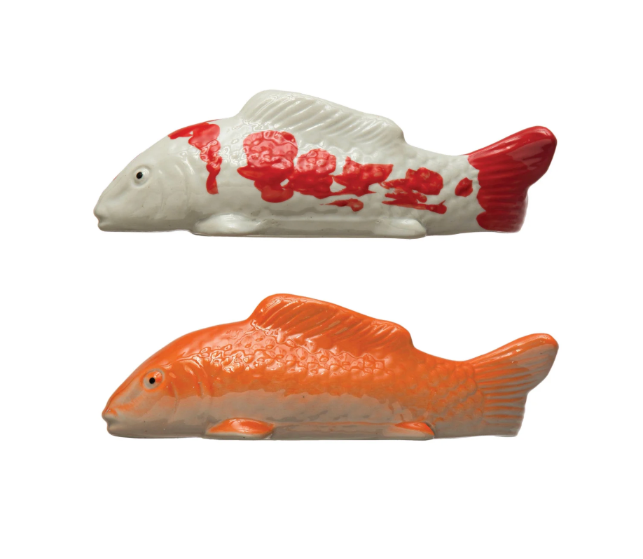 Large Stoneware Floating Fish