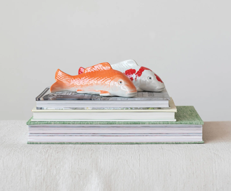 Large Stoneware Floating Fish