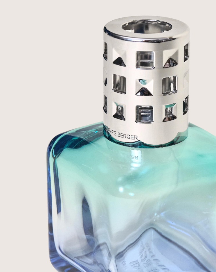 Glacon Turquoise-Blue Gradient Lamp Gift Set with Air Pur