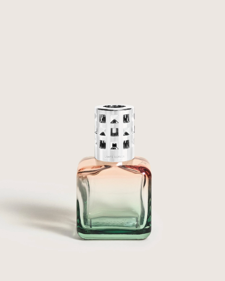 Glacon Peach-Green Gradient Lamp Gift Set with Ocean Breeze