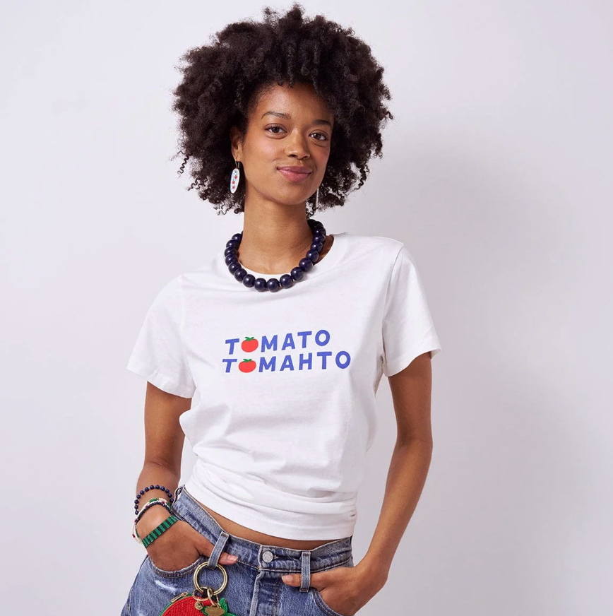 Kiki Tee Tomato Tomahto In Natural