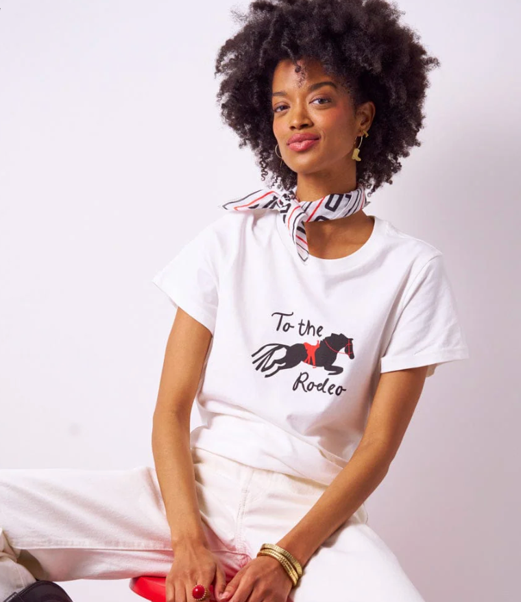 Kiki Tee To The Rodeo In Natural