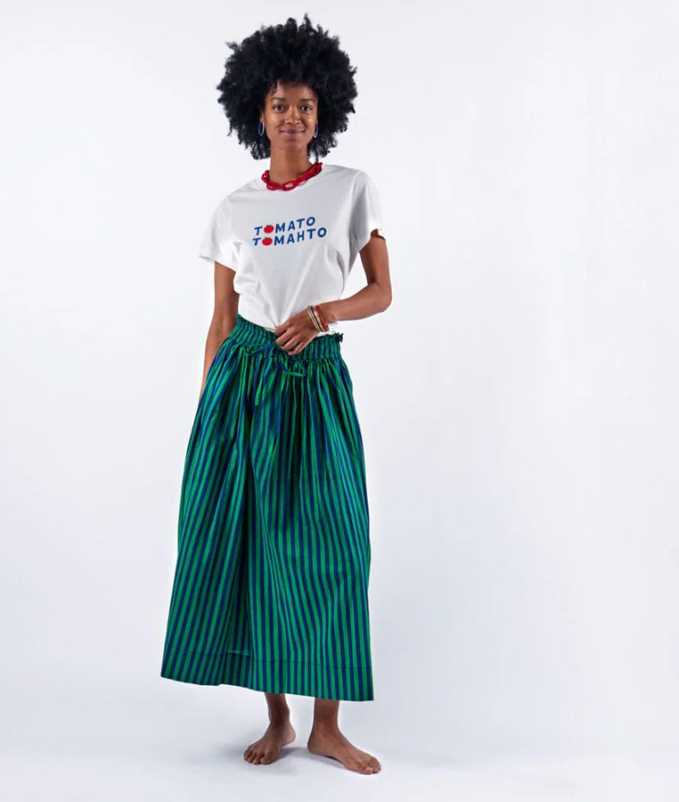 Keaton Stripe Skirt, Multiple Colors