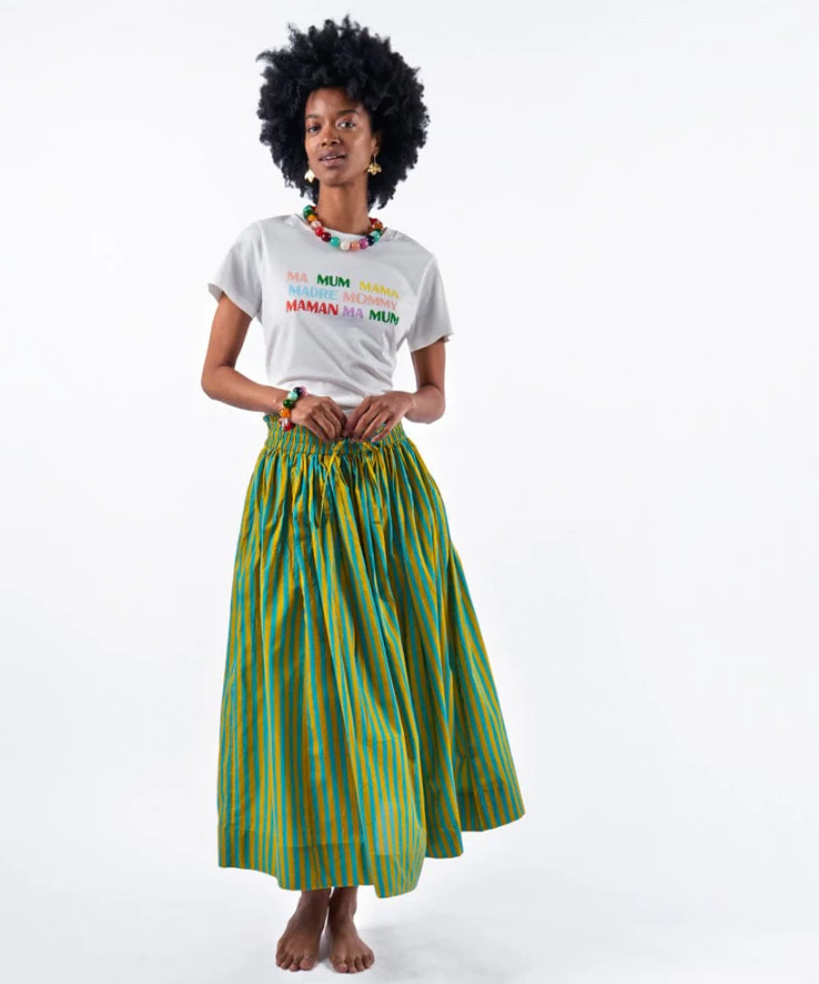Keaton Stripe Skirt, Multiple Colors