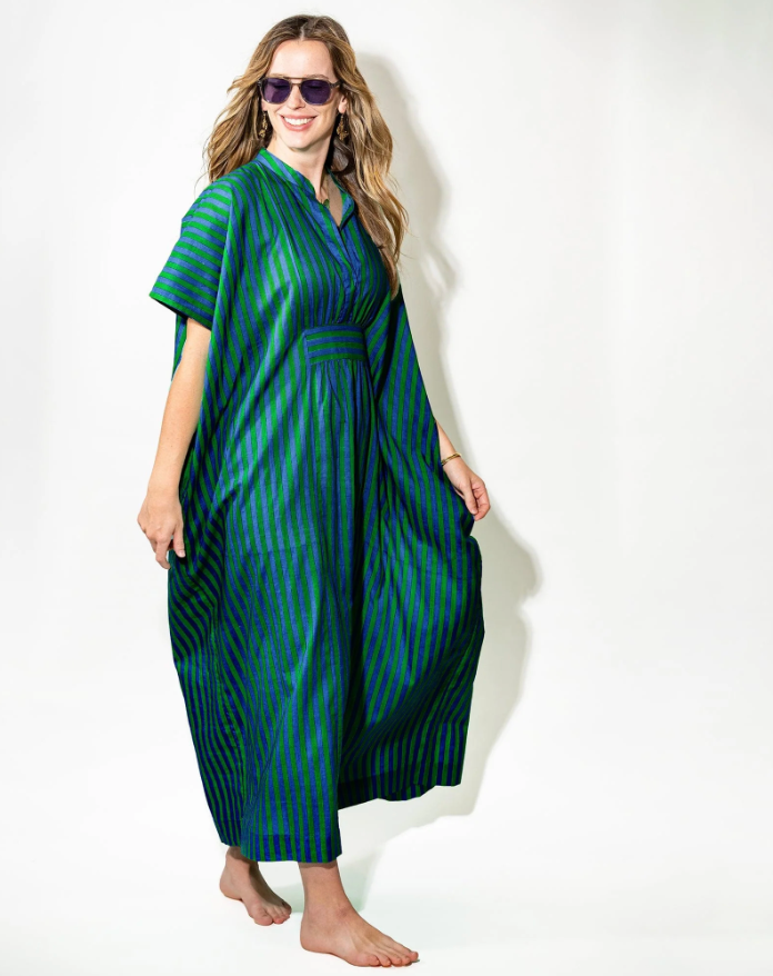 Margot Stripe Kaftan, Multiple Colors