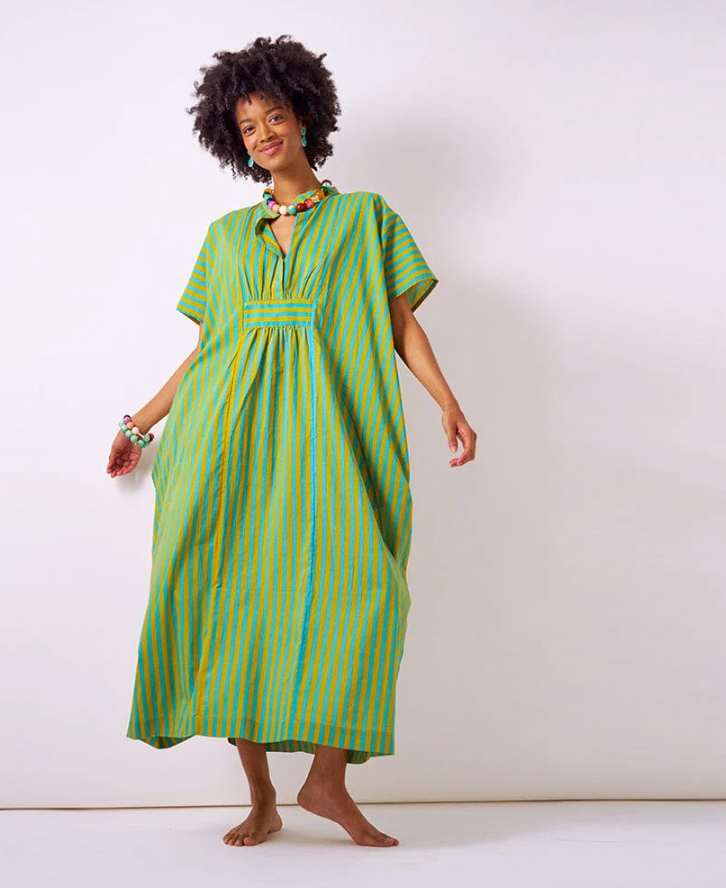 Margot Stripe Kaftan, Multiple Colors