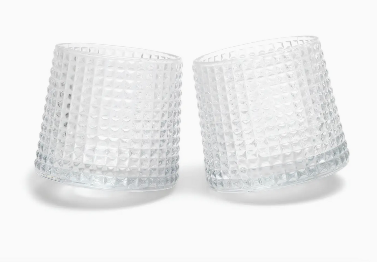 The Lola Revolving Rocks Glasses- Set of 2