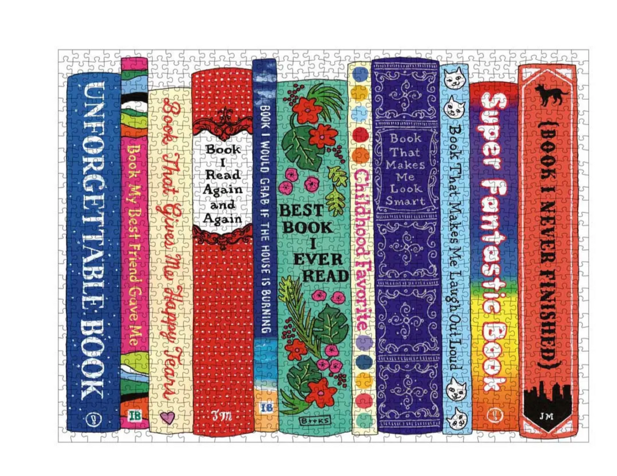 Ideal Bookshelf: Universal 1000 Piece Puzzle