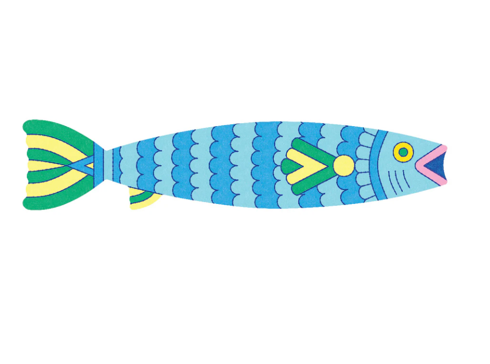 Sardines Fishy Sticky Notes
