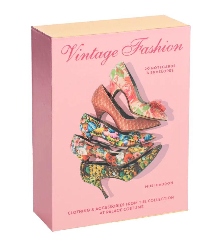 Vintage Fashion: 20 Notecards &amp; Envelopes Clothing &amp; Accessories from the Collection at Palace Costume