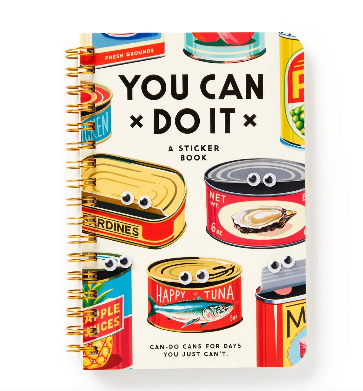 You Can Do It Googly Sticker Book