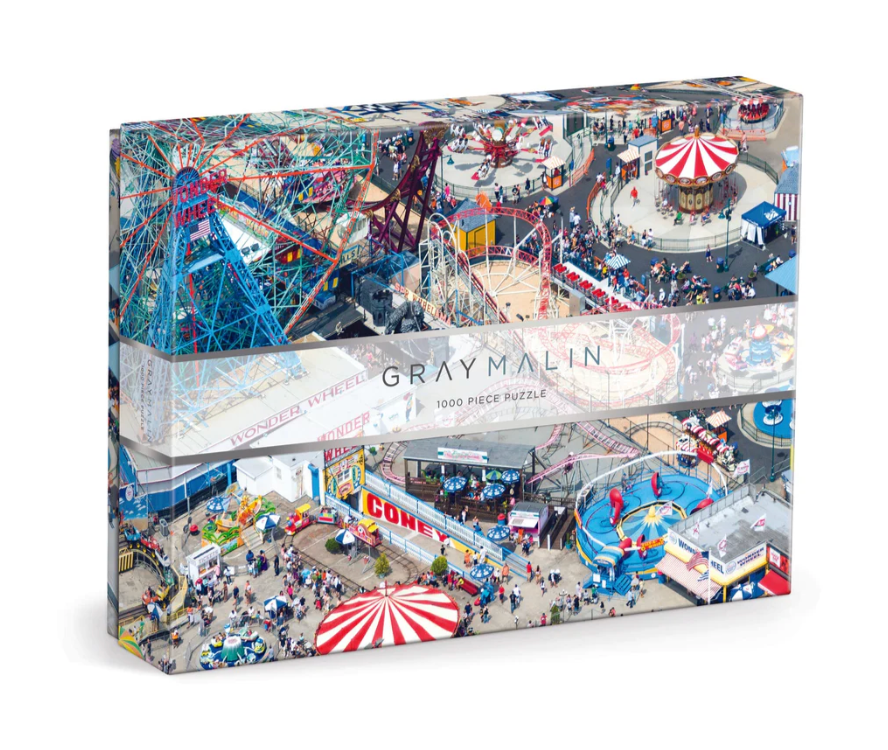 Gray Malin 1000 Piece Puzzle Coney Island