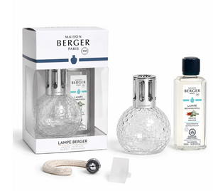 Disco Clear Fragrance Lamp Gift Set with Festive Fir
