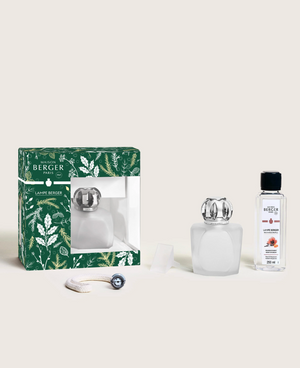 Magical Frosted Fragrance Lamp Gift Set with Velvet of Orient