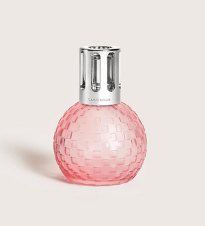 Disco Frosted Peach Fragrance Lamp Gift Set with Exquisite Sparkle