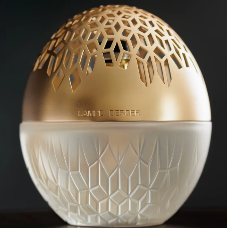 Luka Fragrance Lamp Frosted/Gold