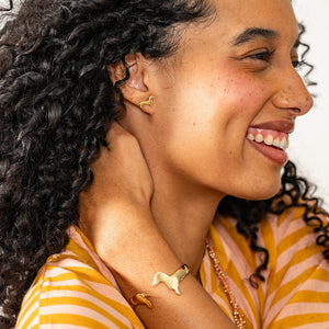 Abigail Dachshund Cuff Bracelet