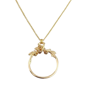 Love is a Rose Necklace