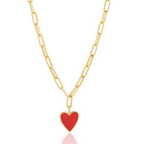 Jamie Enamel Heart