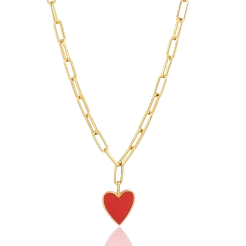 Jamie Enamel Heart