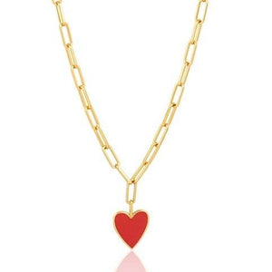 Jamie Enamel Heart