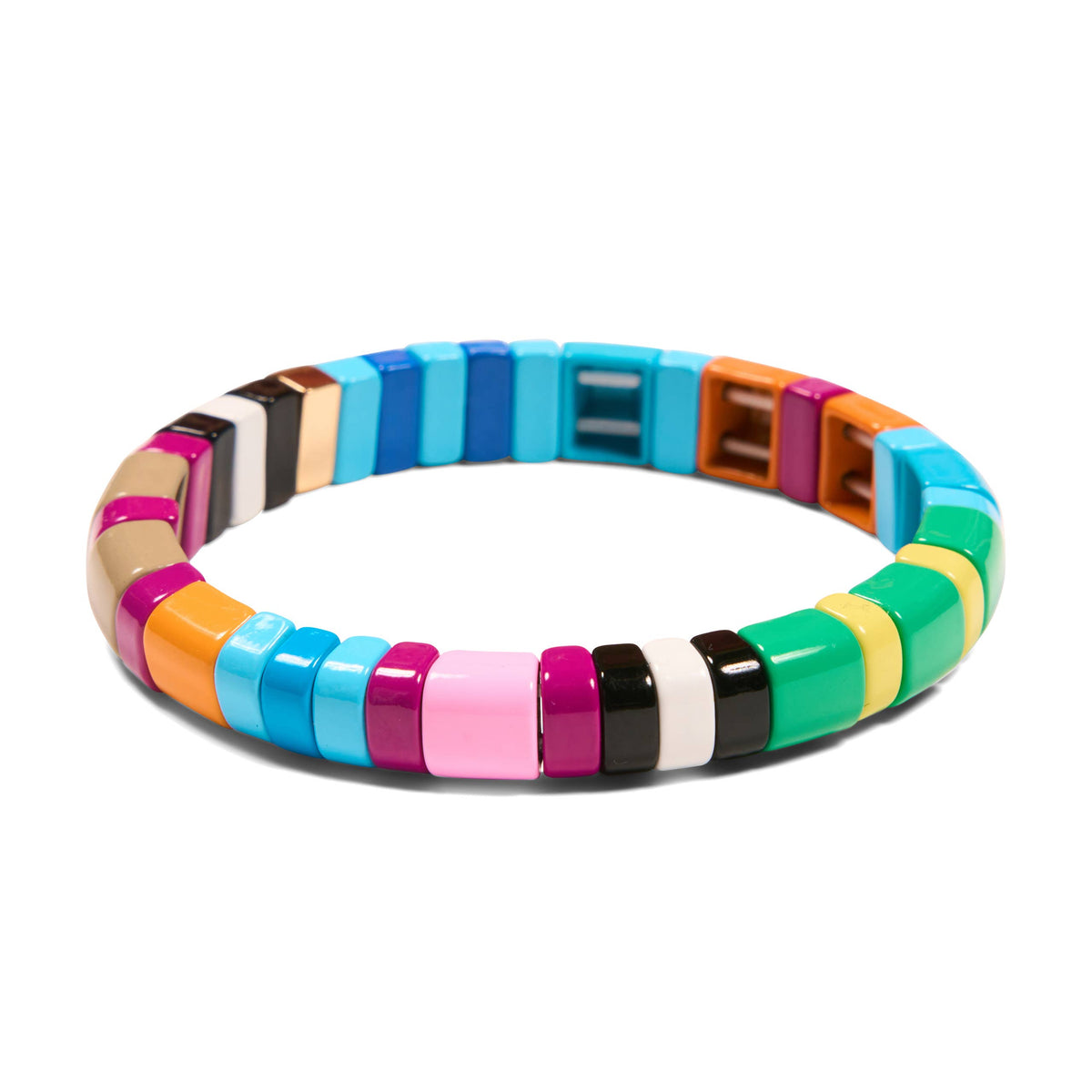 Sugar Stripe Tile Bracelet Assortment