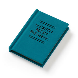 Brass Monkey Definitely Not My Passwords - Password Diary
