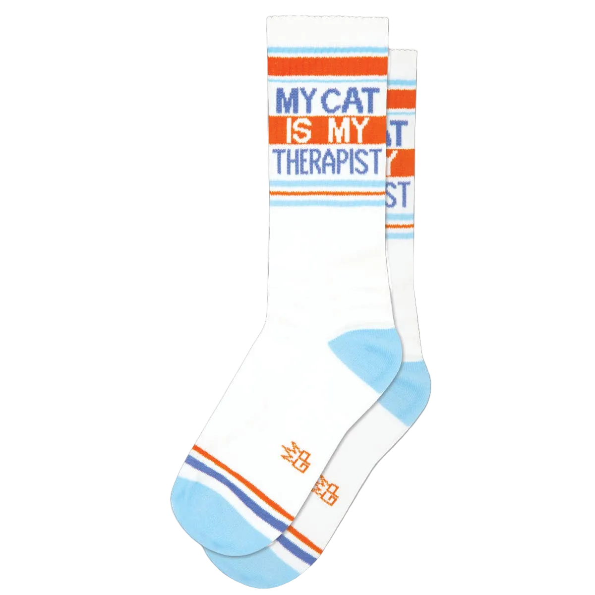 My Cat Is My Therapist Gym Crew Socks