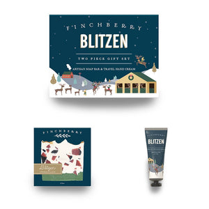 Blitzen 2 Pcs Stocking Suffer Moisturizing Bath & Body Set