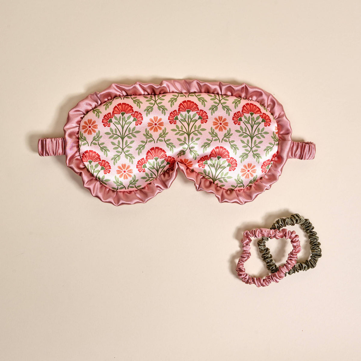 Beauty Sleep Mask–Everbloom Dusty Rose