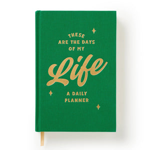 Brass Monkey These are the Days of My Life Undated Planner