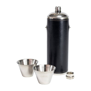 Hunters Flask W/2 Shot Glasses