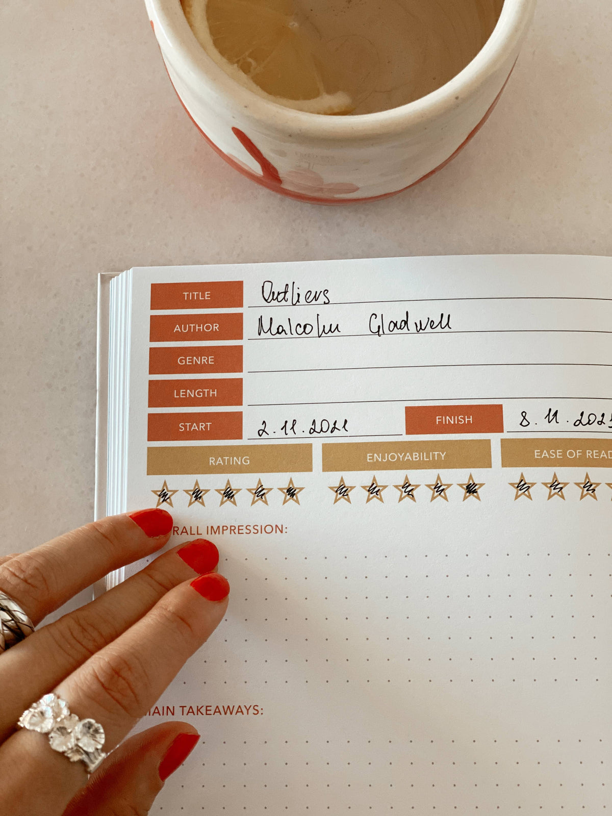 Lamare Reading Journal – Track &amp; Plan Your Book Journey