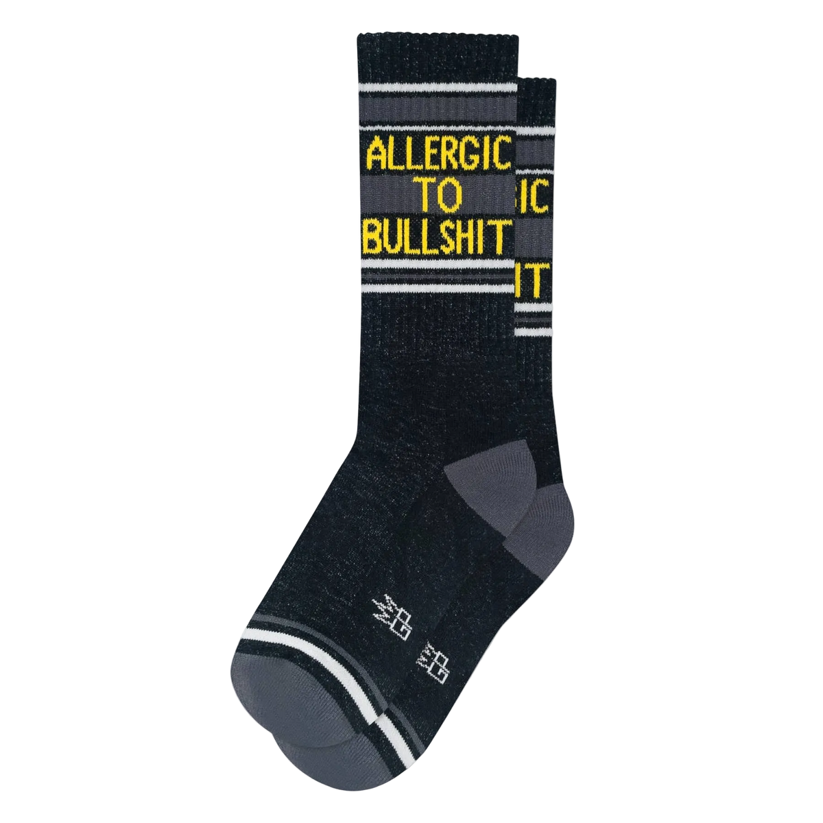 Allergic To Bullshit Gym Crew Socks
