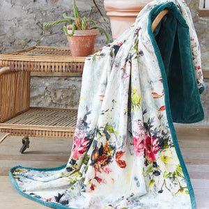 Florabella - Luxurious Velvet Throw/Blanket