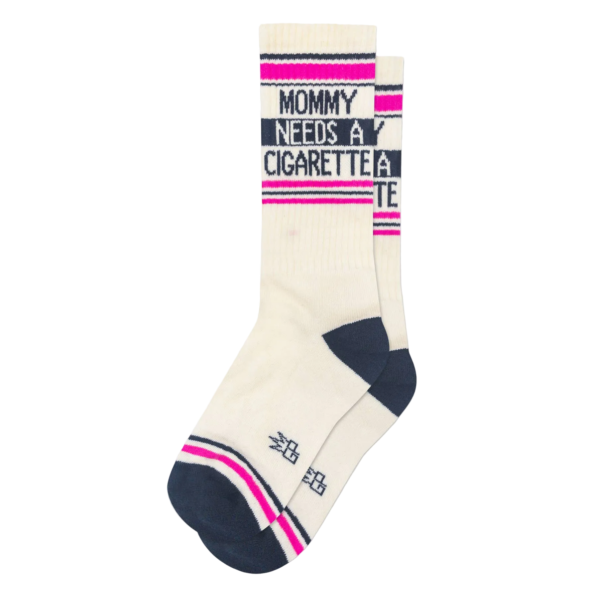 Mommy Needs A Cigarette Gym Crew Socks