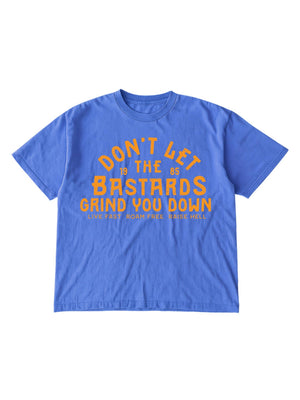 Don't let the bastards womens feminist graphic tee - Flo