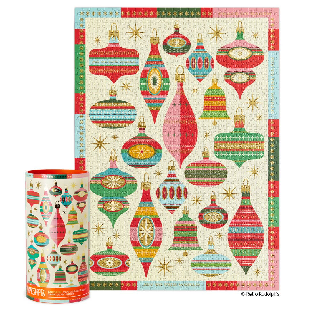 Vintage Ornaments | Christmas Gift | 1000 Piece Jigsaw Puzzle