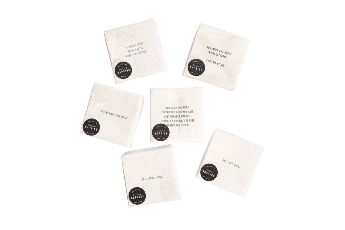 Snarky Cocktail Napkins
