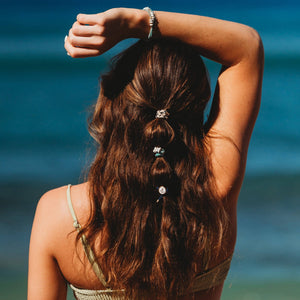 K'lani "Anchor" Nautical Colors with Anchor Charm Hair Tie Bracelets