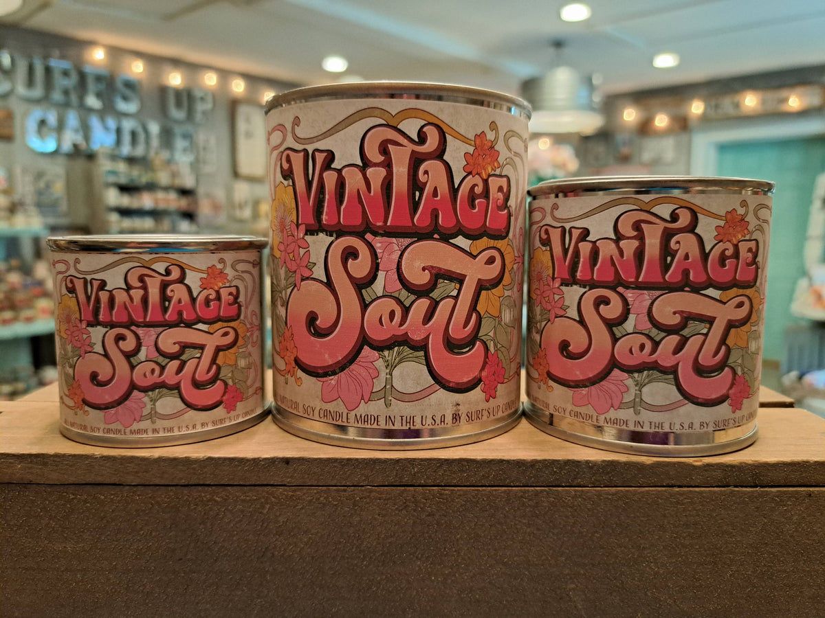 Vintage Soul Paint Can Candle - 4oz
