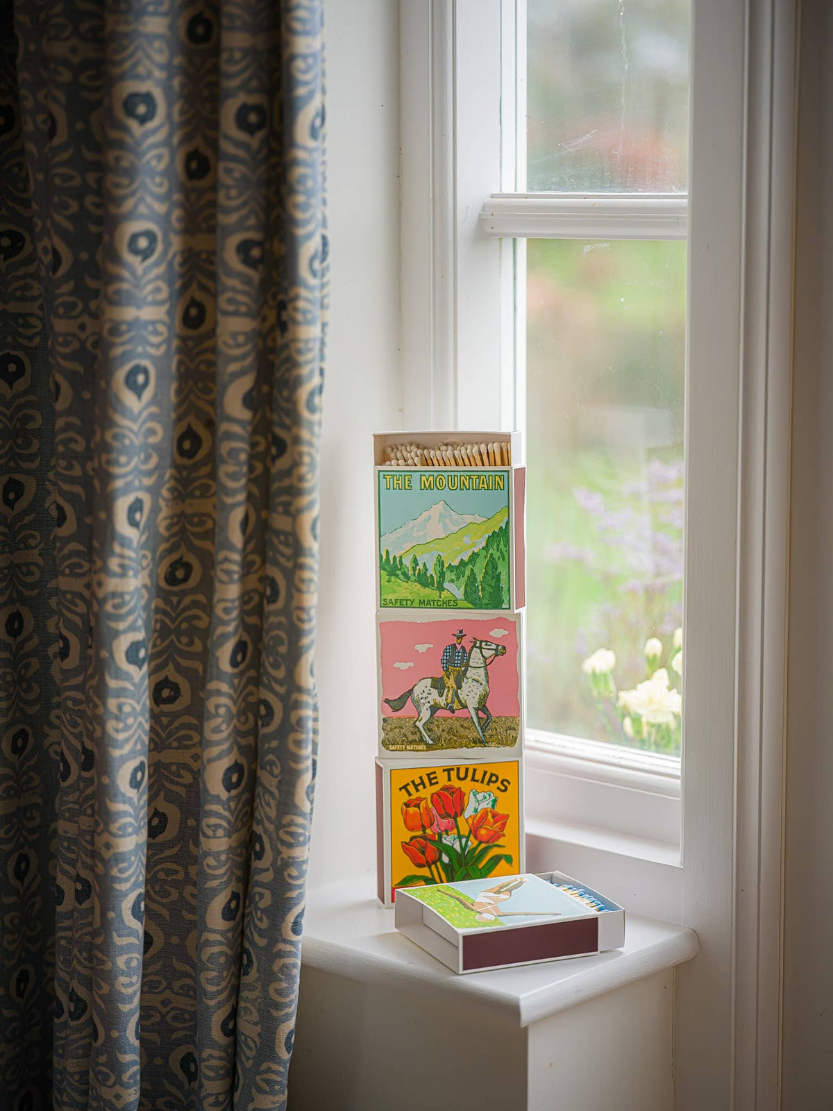 The Tulips Matches |  Square - Safety Matches