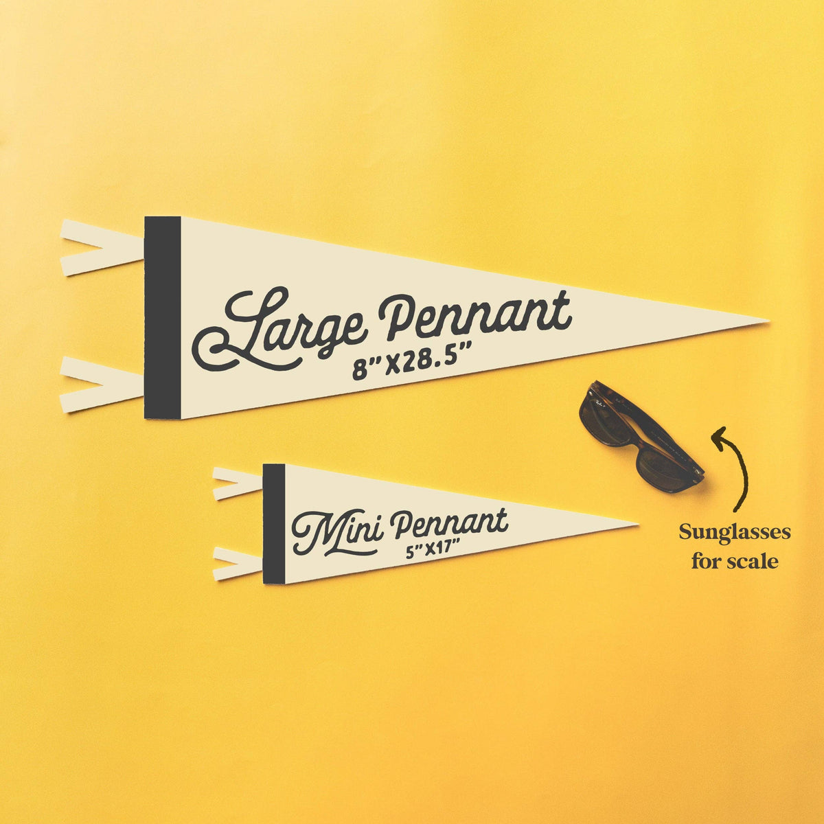 Stay Weird Felt Pennant