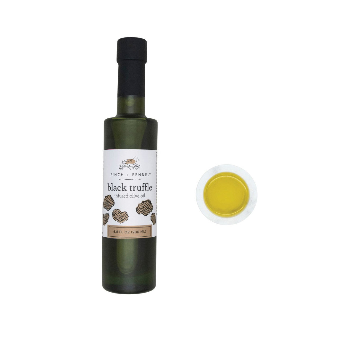 6.8 oz. Black Truffle Infused Olive Oil