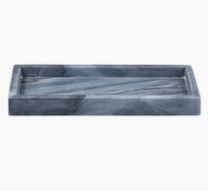 Rectangle Marble Tray Grey